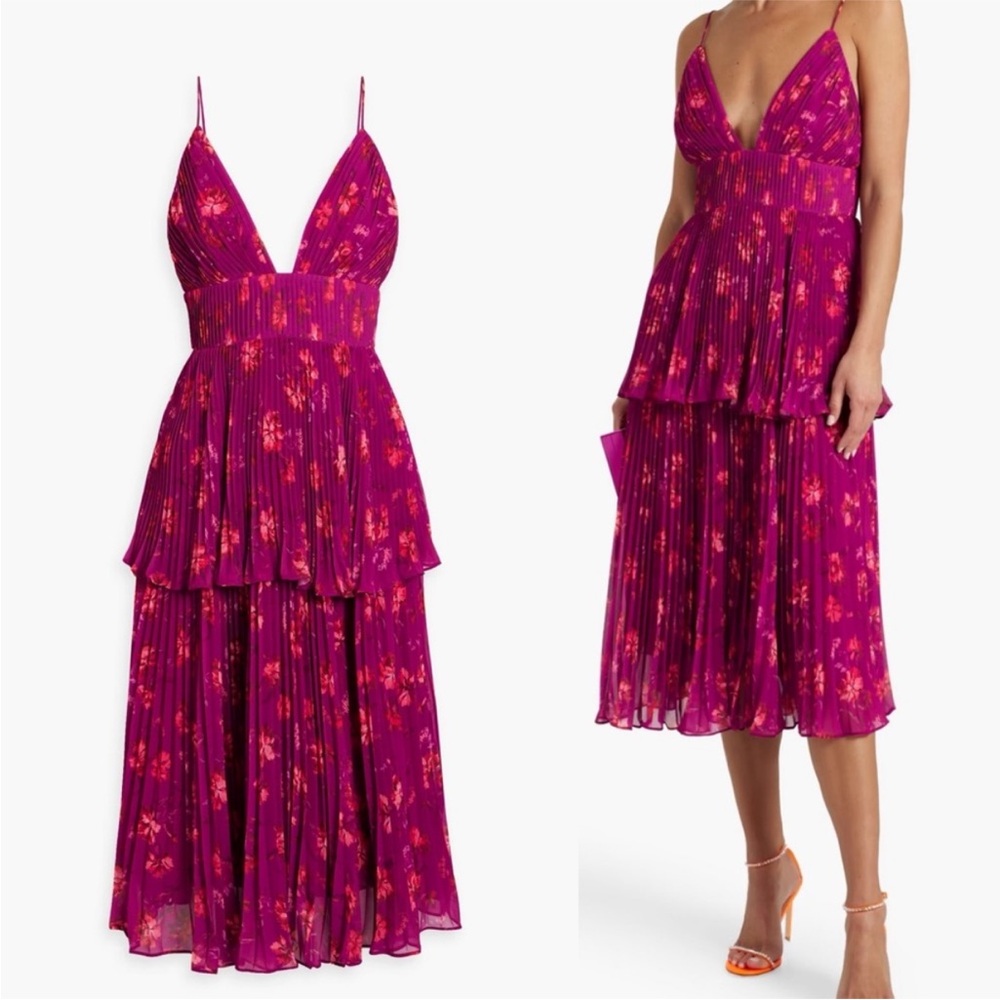 NWT AMUR Midi Dress